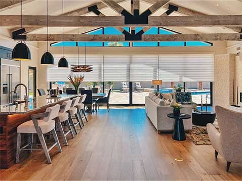 Rustic lounge