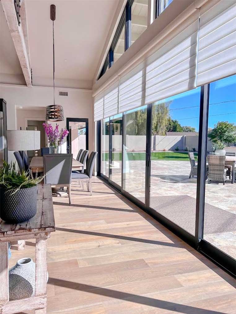 Sunny living room space